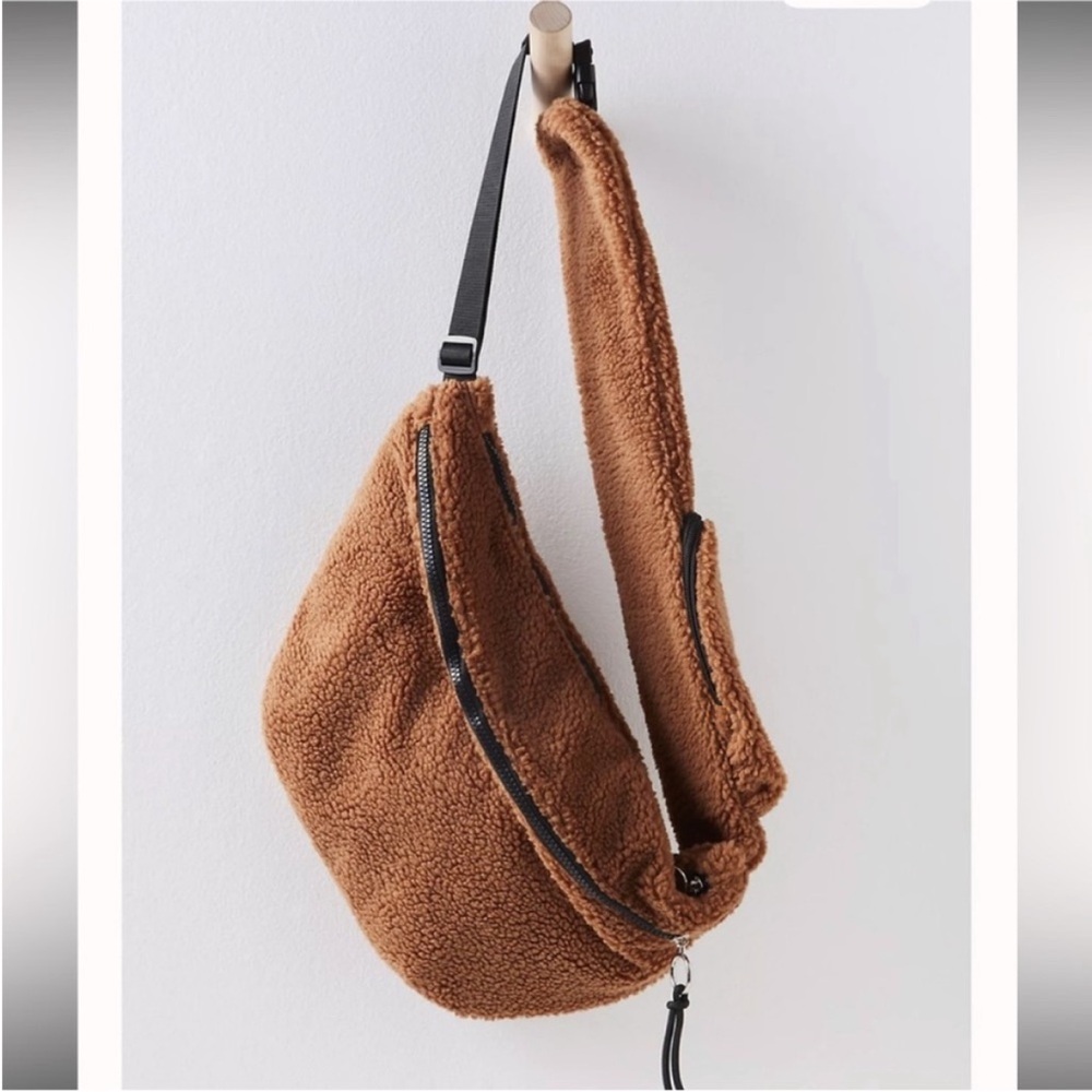 Free People Fp Movement Overachiever Sherpa Sling Bag